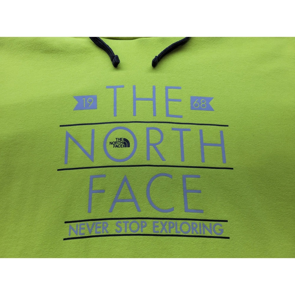 The North Face Mens XXL Yellow Never Stop Exploring Pullover Hoodie FA14 SMU